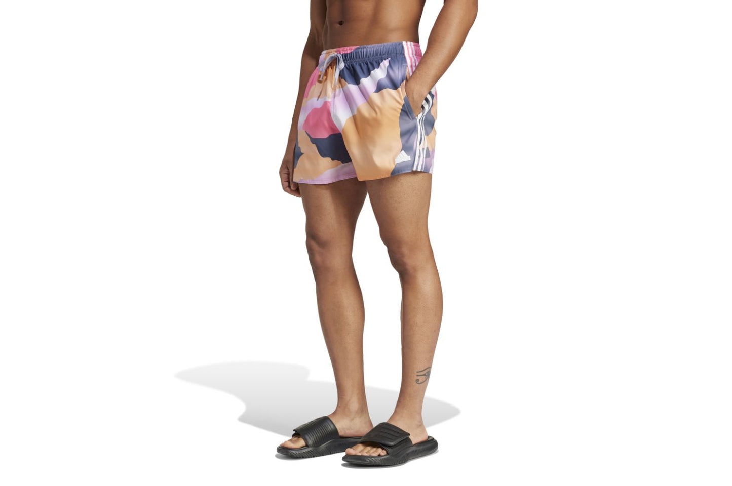 City Escape Camo 3-Stripes Clx Swim Short