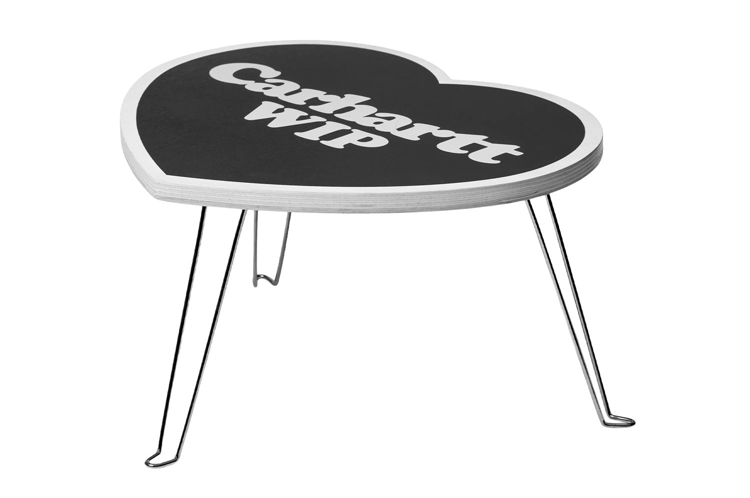 Carhartt WIP Heart Folding Table (Black / White) – Schrittmacher