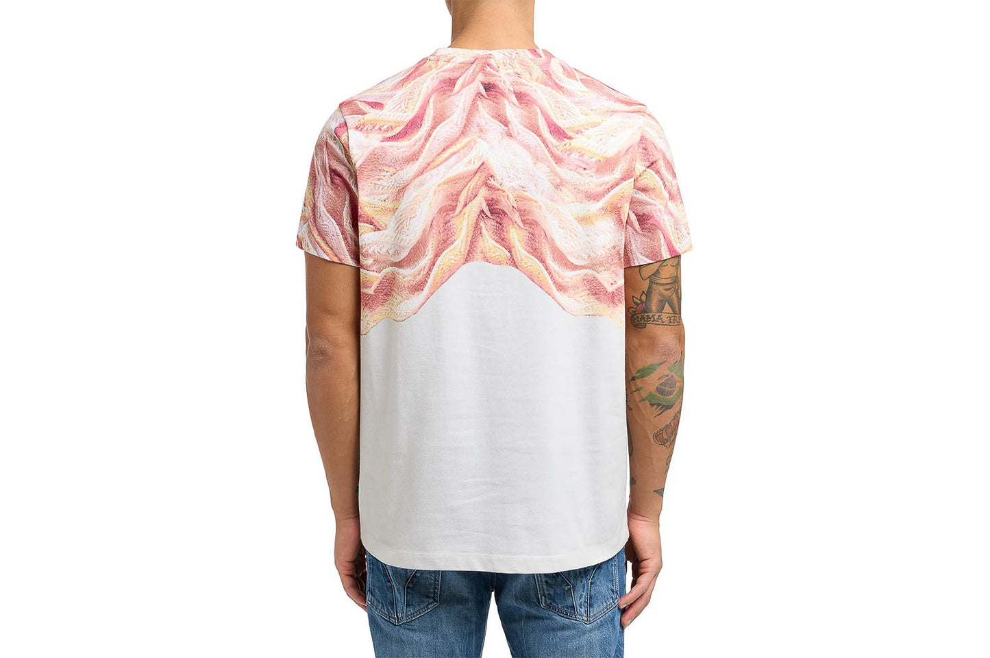 Artificial Knit T-Shirt