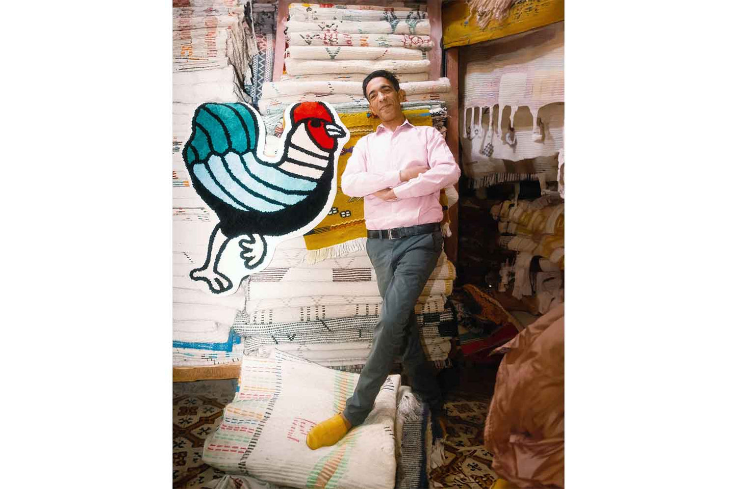 Rooster Rug