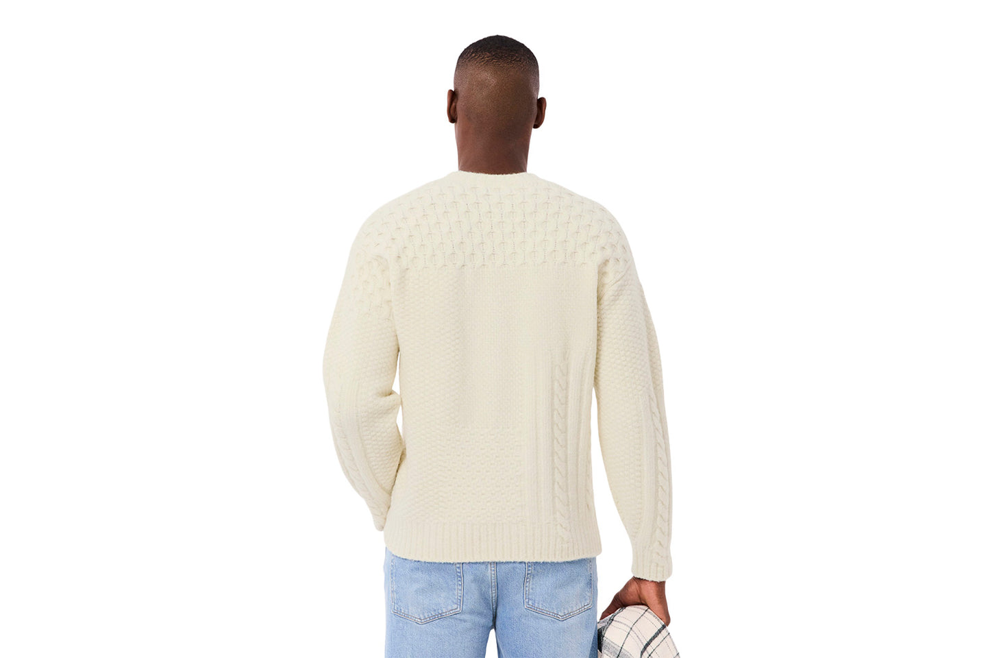 Relaxed Fit-Pullover aus Wolle