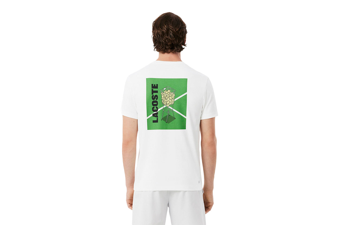 Tennis-T-Shirt mit Print und Ultra-Dry-Technologie