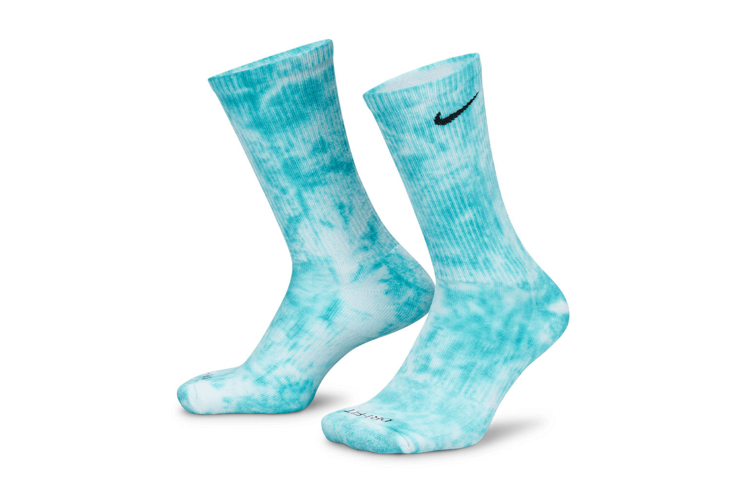 Cushioned Tie-Dye Crew Socks (2 Paar)