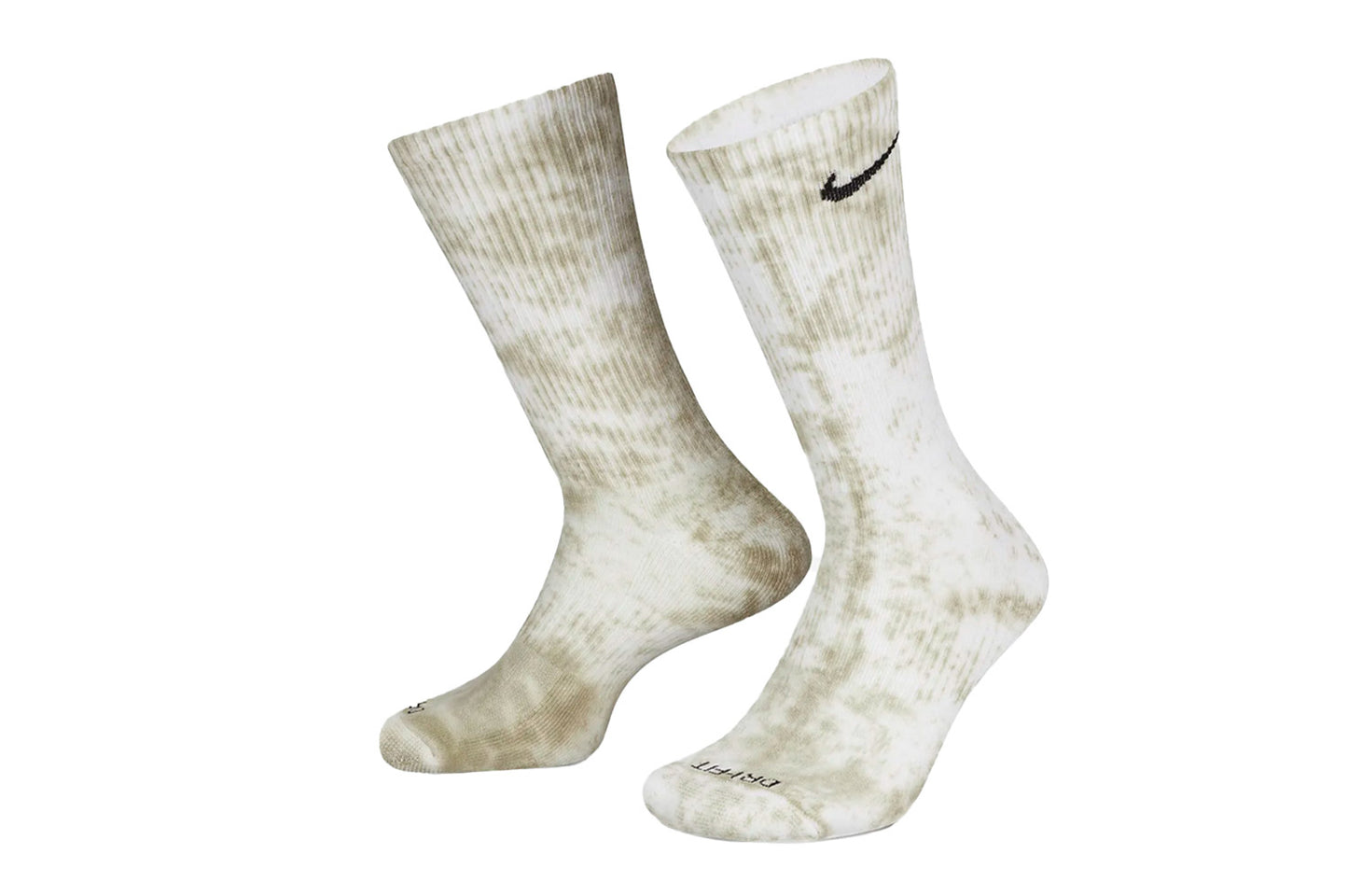 Everyday Plus Cushioned Tie-Dye Crew Socks (2 Pairs)