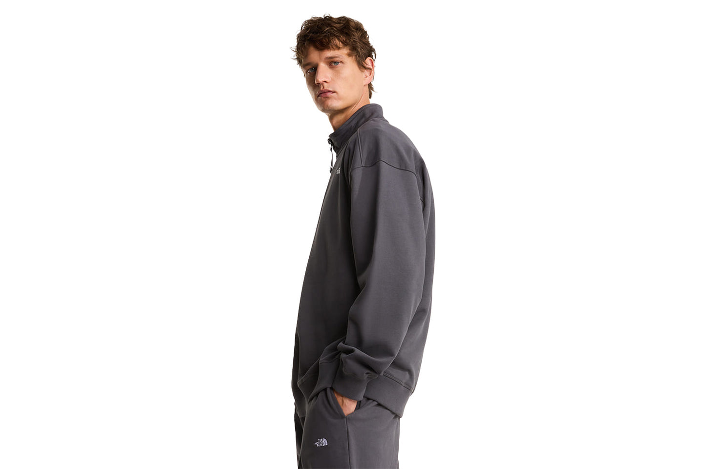 Essential Light Relaxed 1/4 Zip Crew