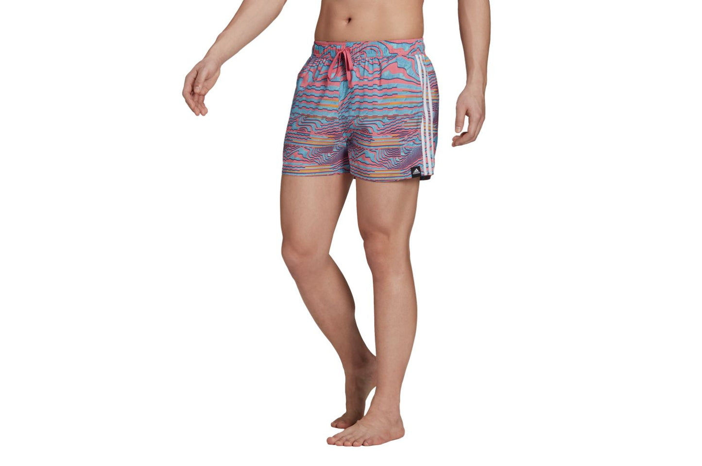 Very-Short-Length Watersword Graphic Badeschorts