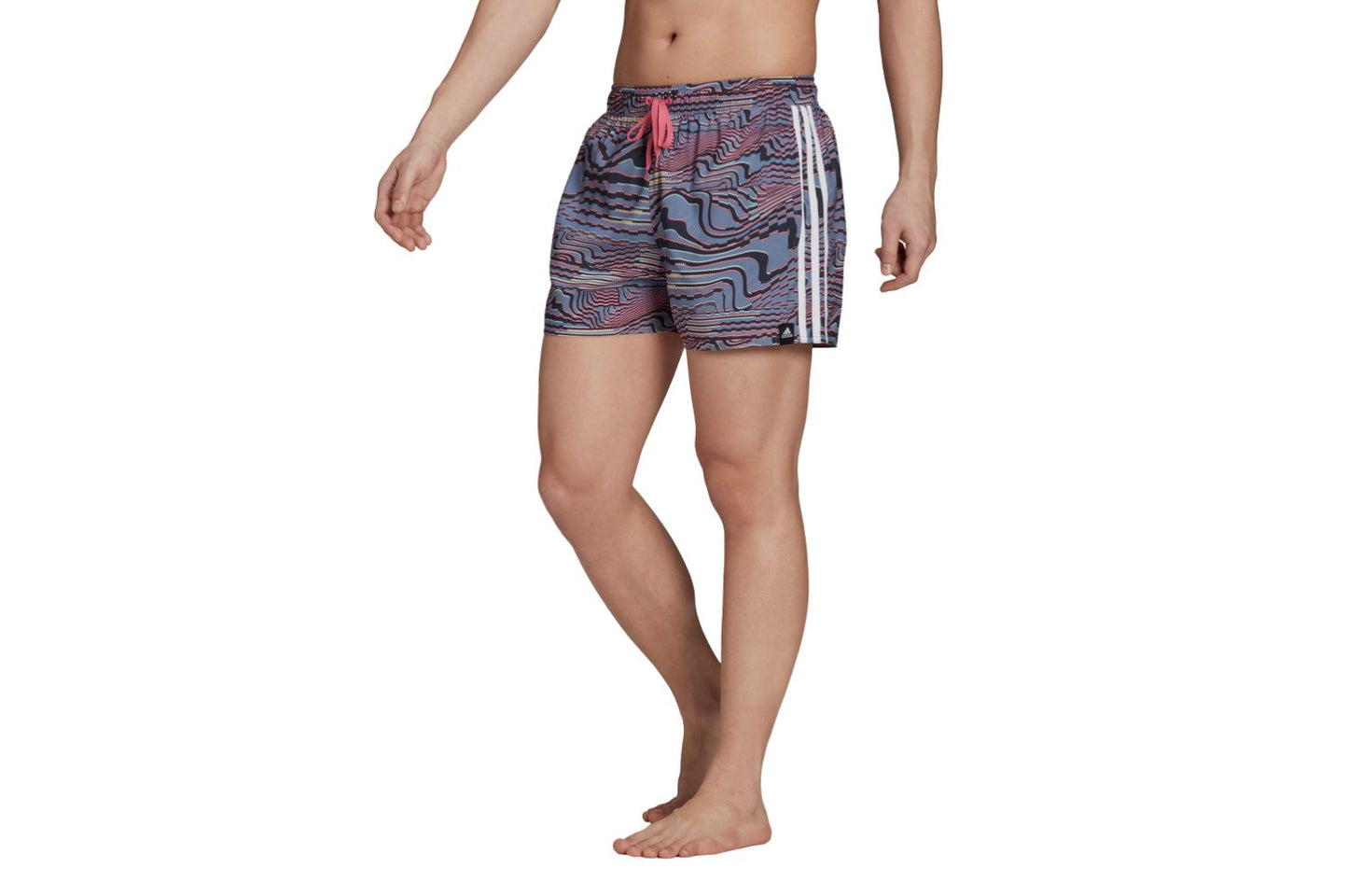 Very-Short-Length Watersword Graphic Badeschorts