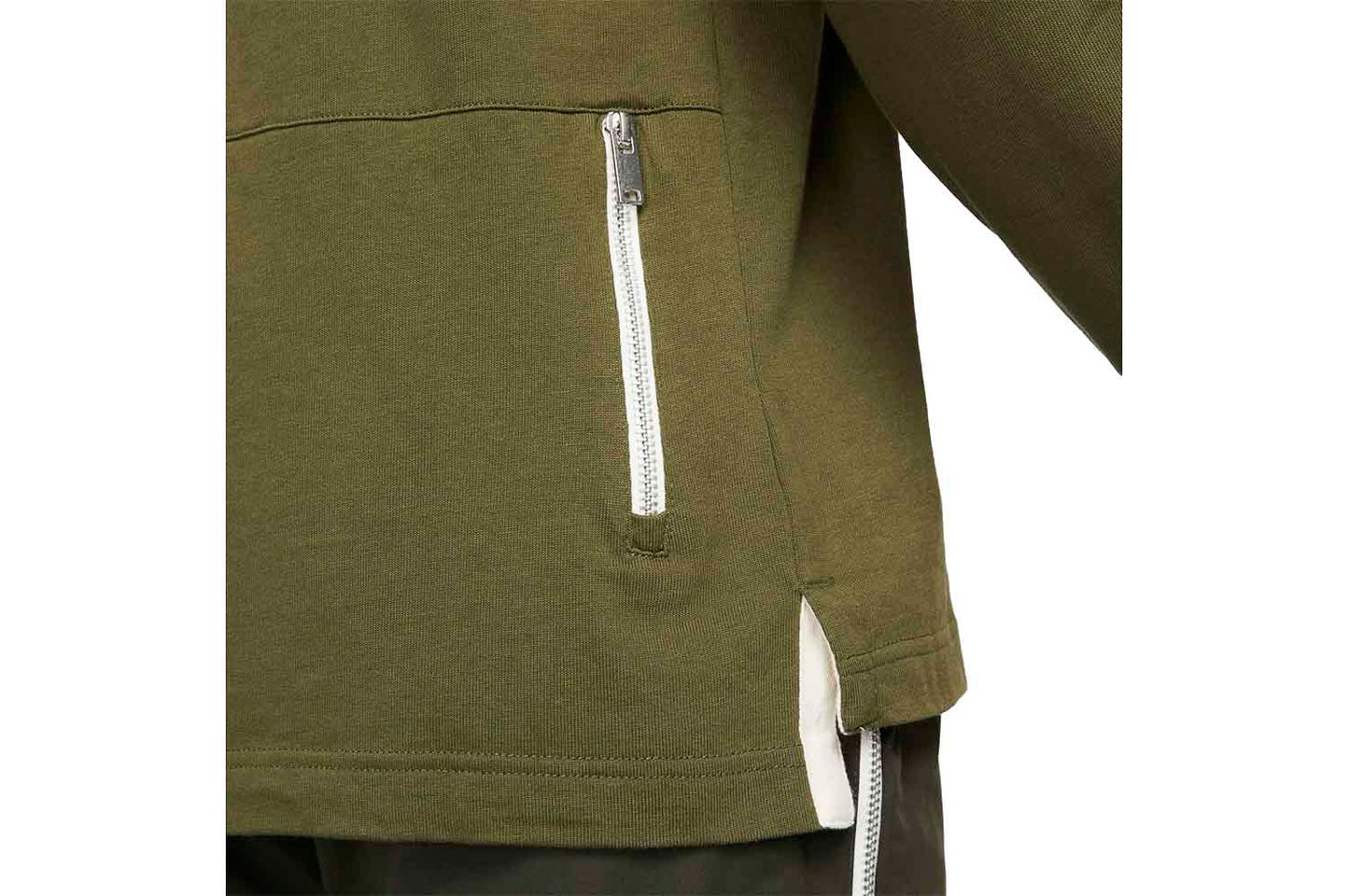 Long-Sleeve Mock Neck Top