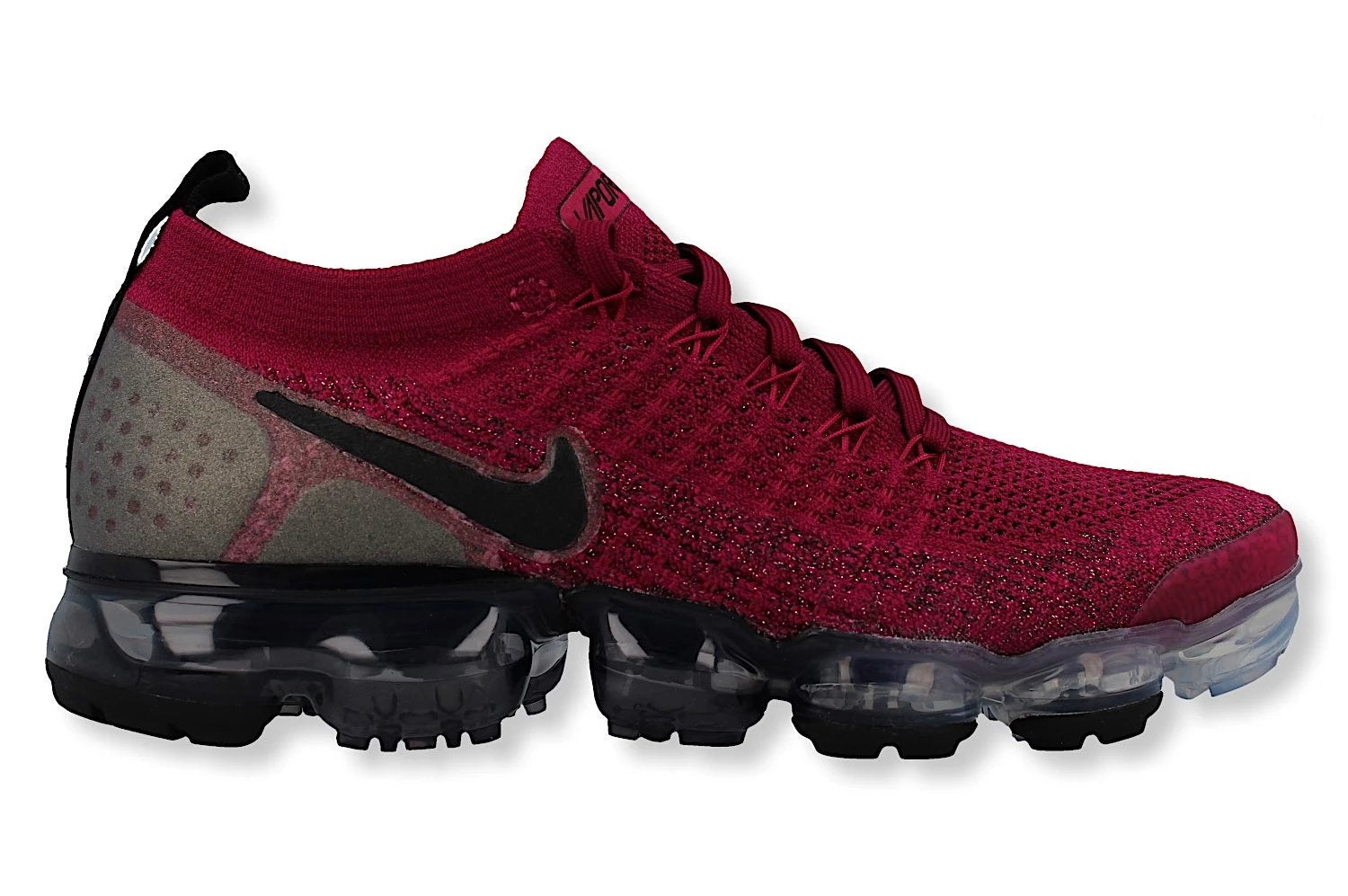 Red nike air vapormax flyknit 2 Clearance