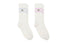 Socken aus gerippter Baumwolle (2 Paar)