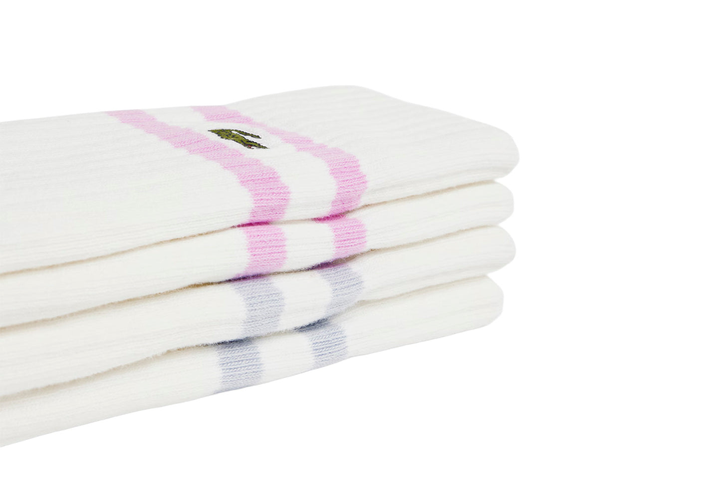 Socken aus gerippter Baumwolle (2 Paar)