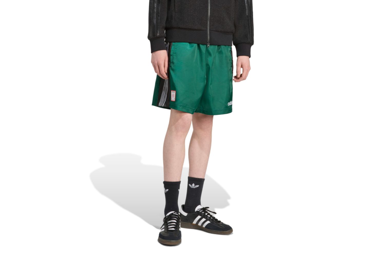 Adidas Archive Shorts (Collegiate Green / Black)