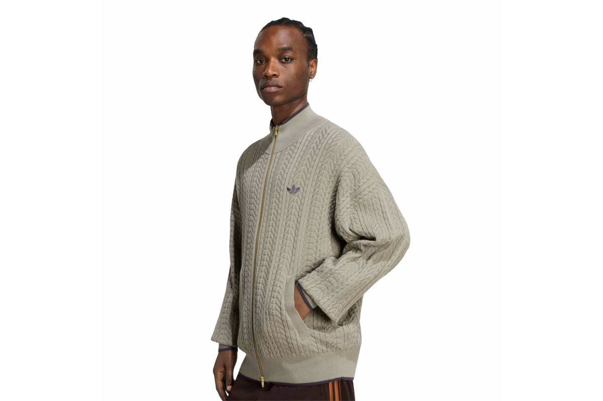 Firebird Cable Knit Track Top