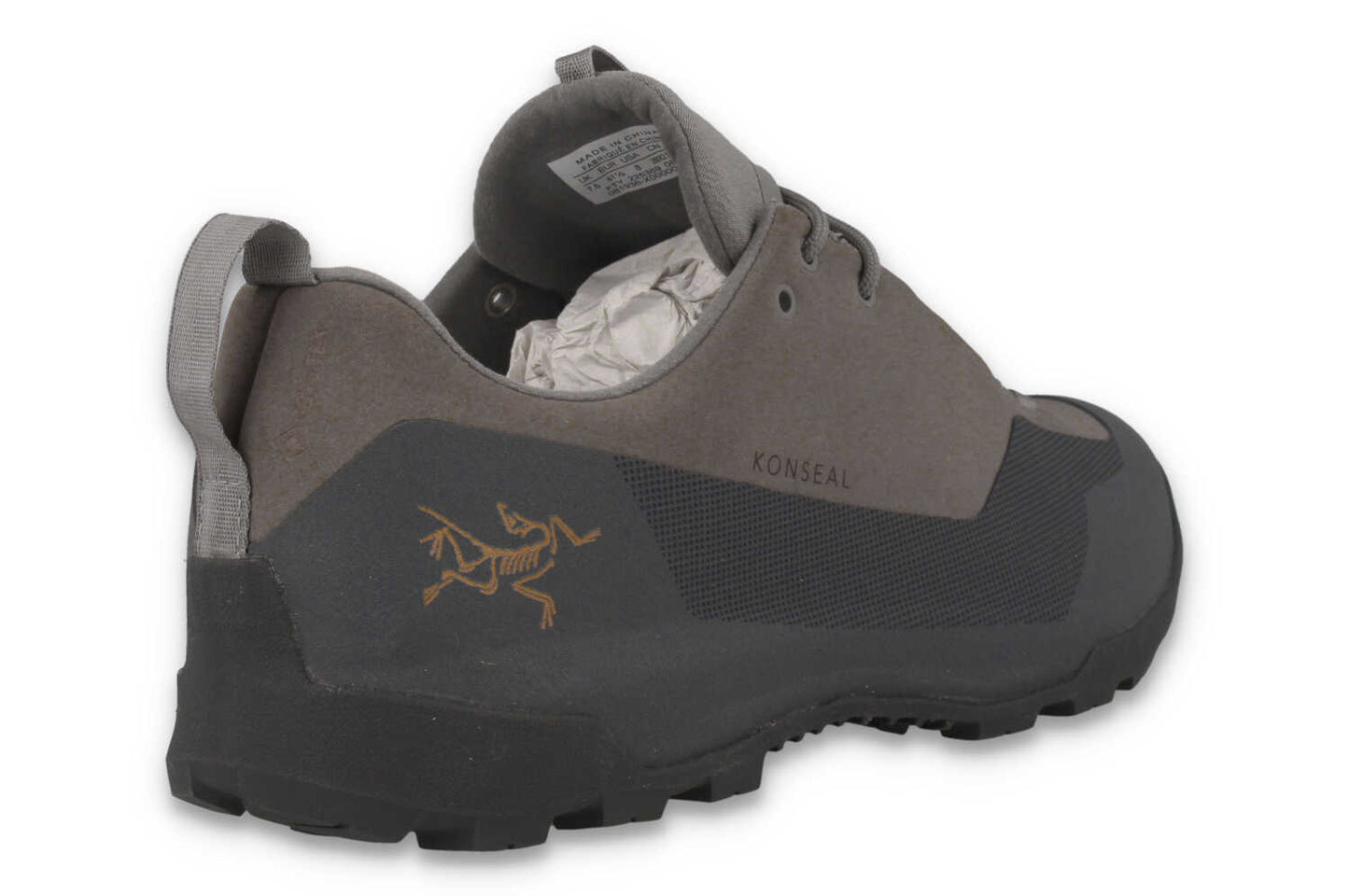 Arc'teryx Konseal GORE-TEX® in grau – Schräge Ansicht von hinten