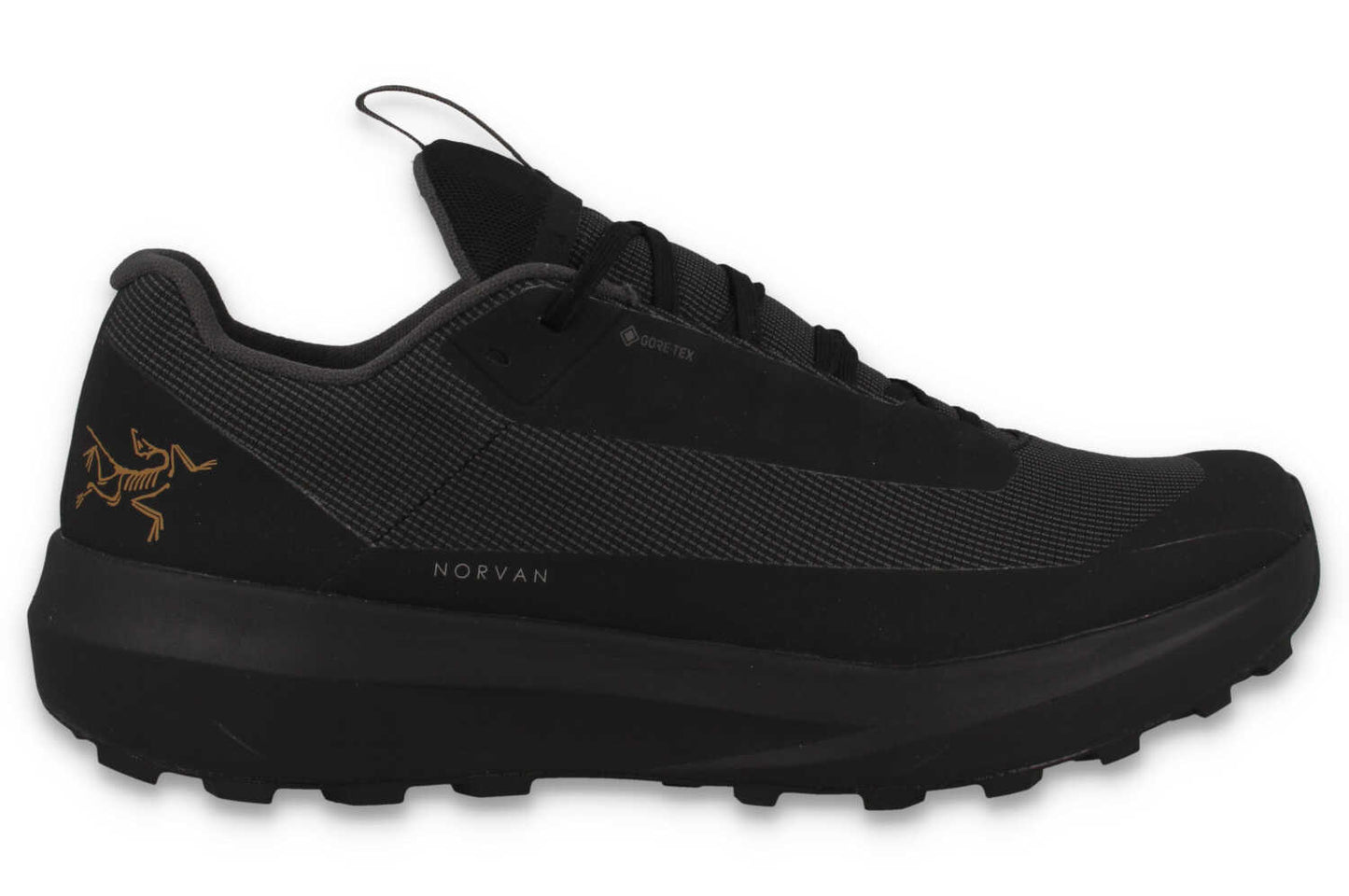 Arc'teryx Norvan LD 4 GORE-TEX® Trailrunningschuh Schwarz Herren – Seitenansicht