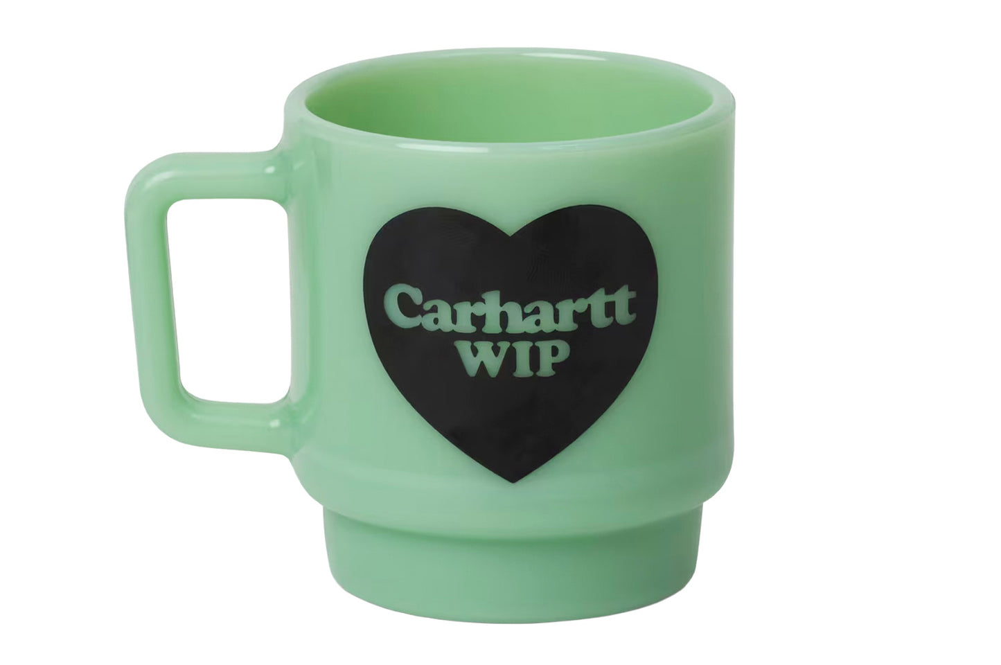 Heart Glass Mug
