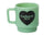 Heart Glass Mug - 