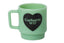 Heart Glass Mug