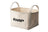 Magazine Canvas Basket - 