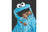 Sesame Street - Krümelmonster - Oversize Teddy Jacke - 