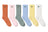 6er-Pack Rippstricksocken - 