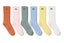 6er-Pack Rippstricksocken