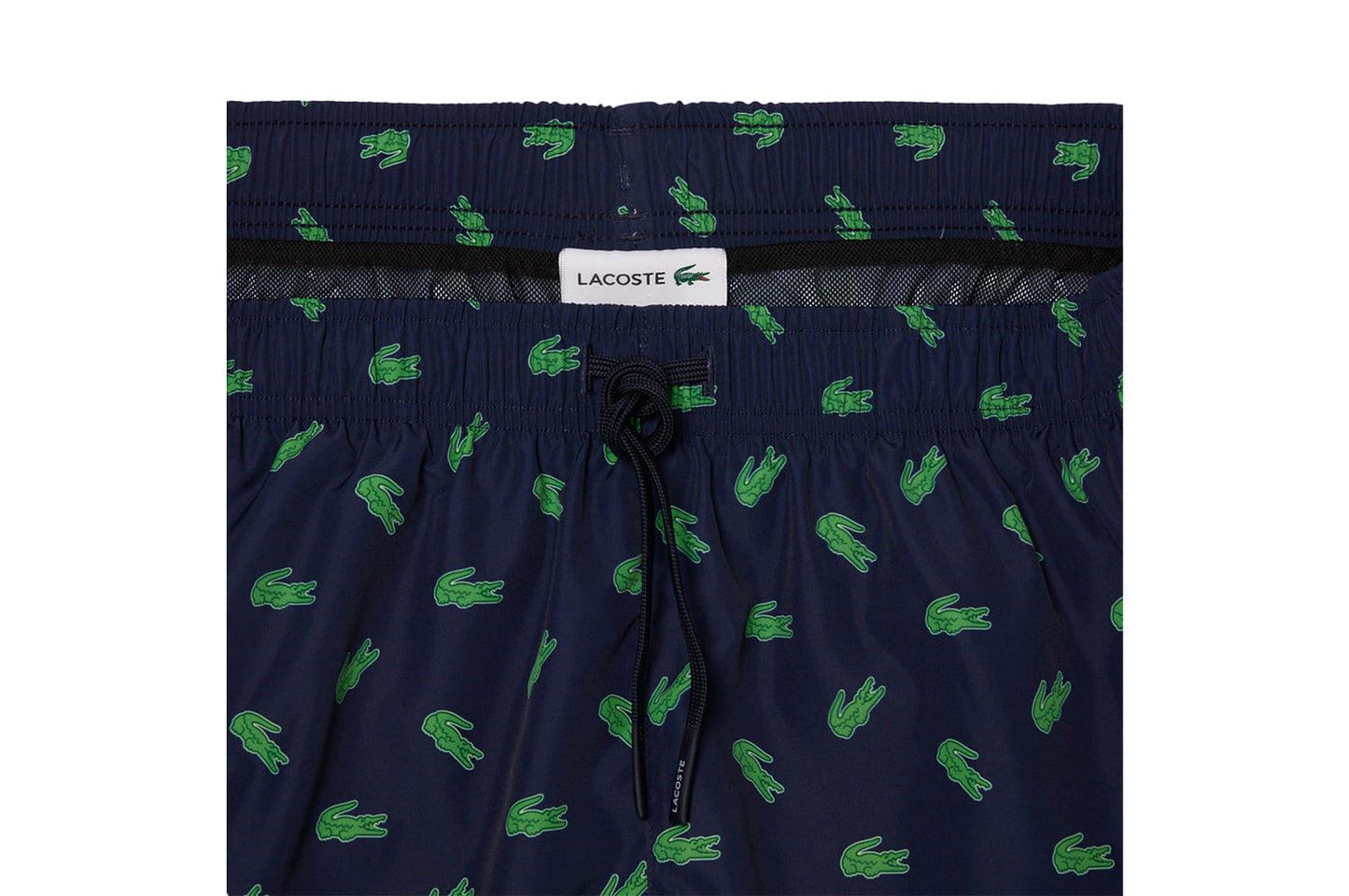 Badehose mit Kroko-Print