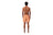 Badehose mit Kroko-Print - 