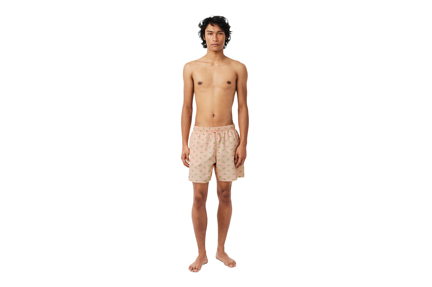 Badehose mit Kroko-Print