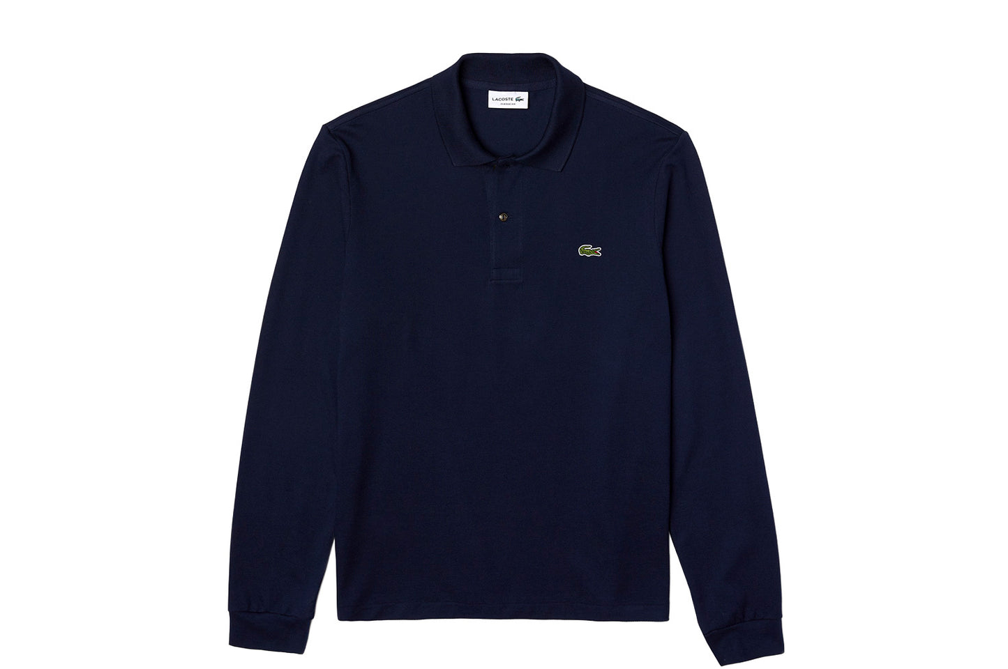 Classic Fit Polohemd - langarm