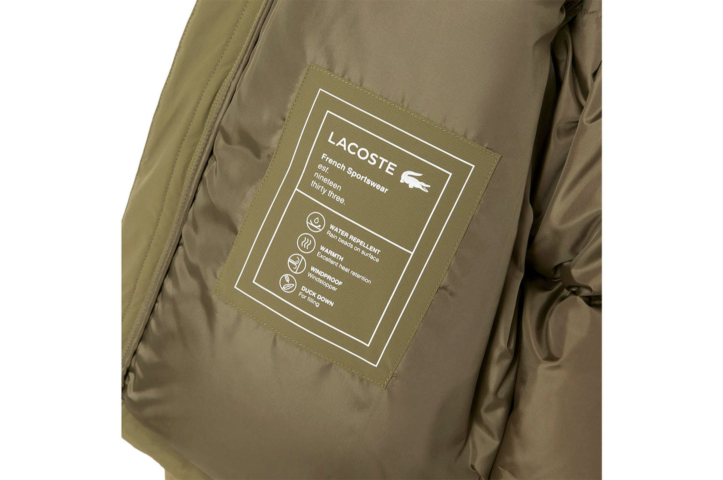 Daunenjacke mit Kapuze