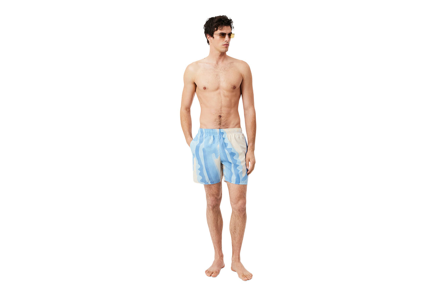 Mid Length Swim Trunks