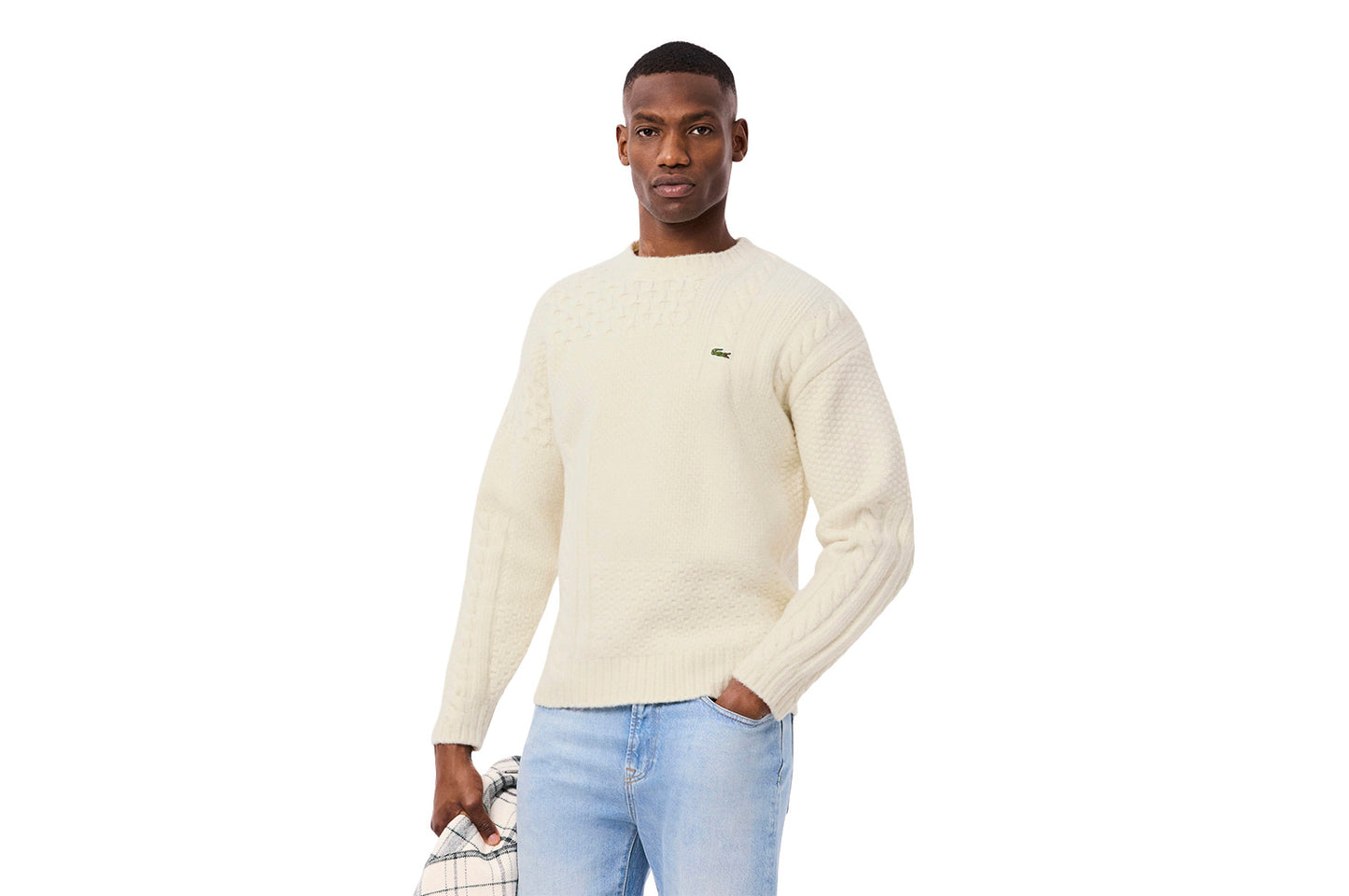 Relaxed Fit-Pullover aus Wolle