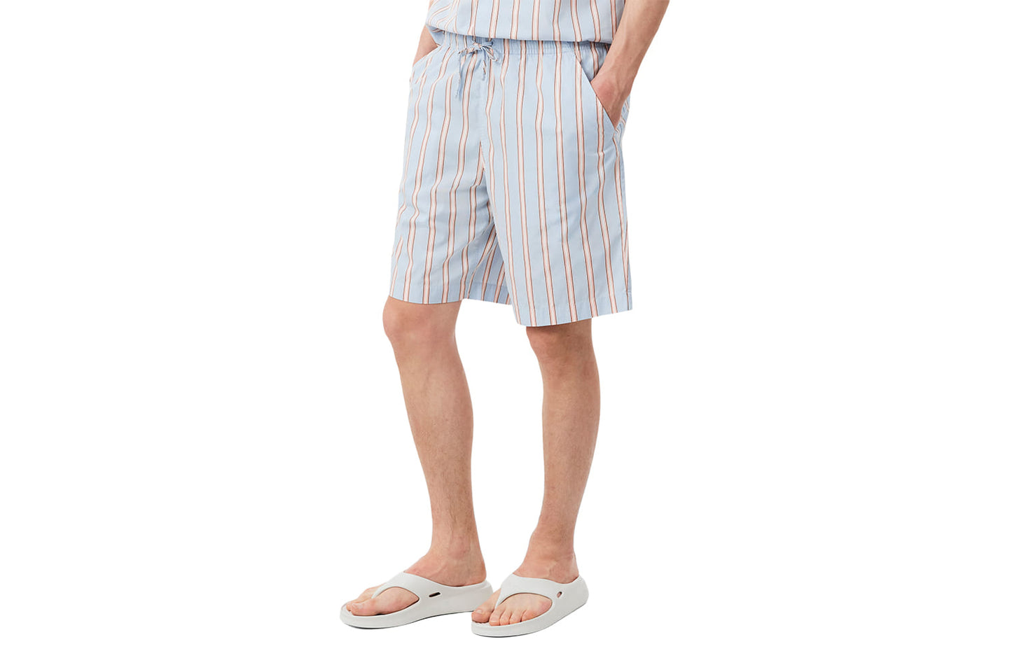 Relaxed Fit Striped Shorts - Schrittmacher Shop