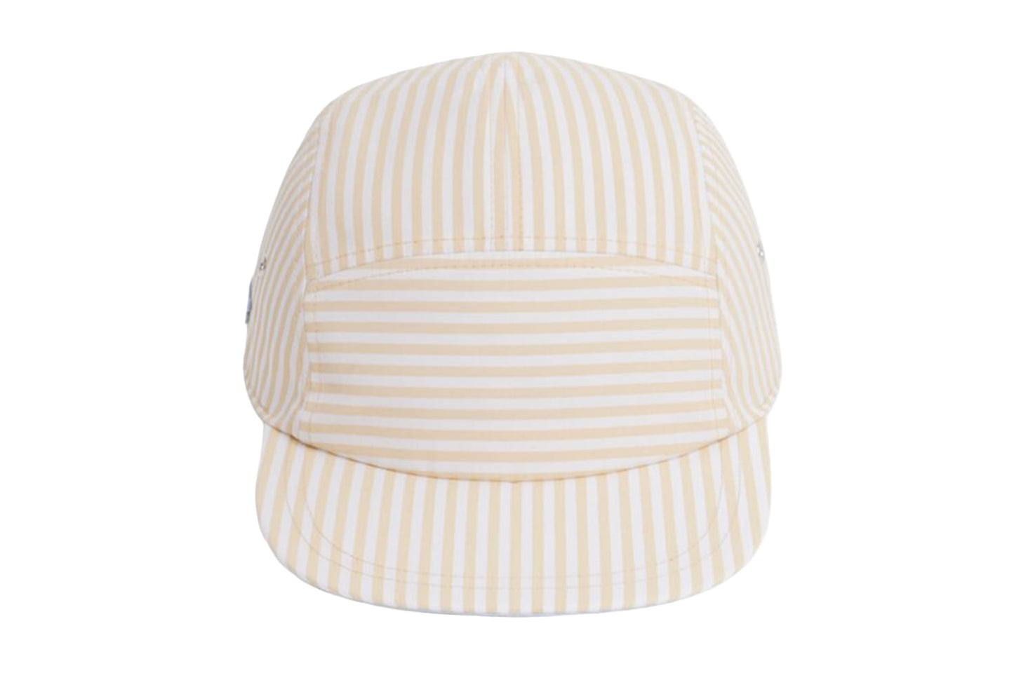 Striped Poplin Jockey Cap