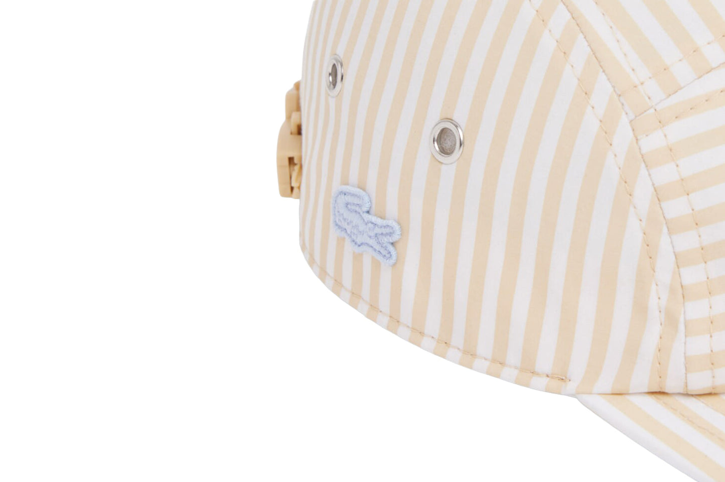 Striped Poplin Jockey Cap