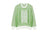 Tennis Court Graphic Jacquard Sweater - 
