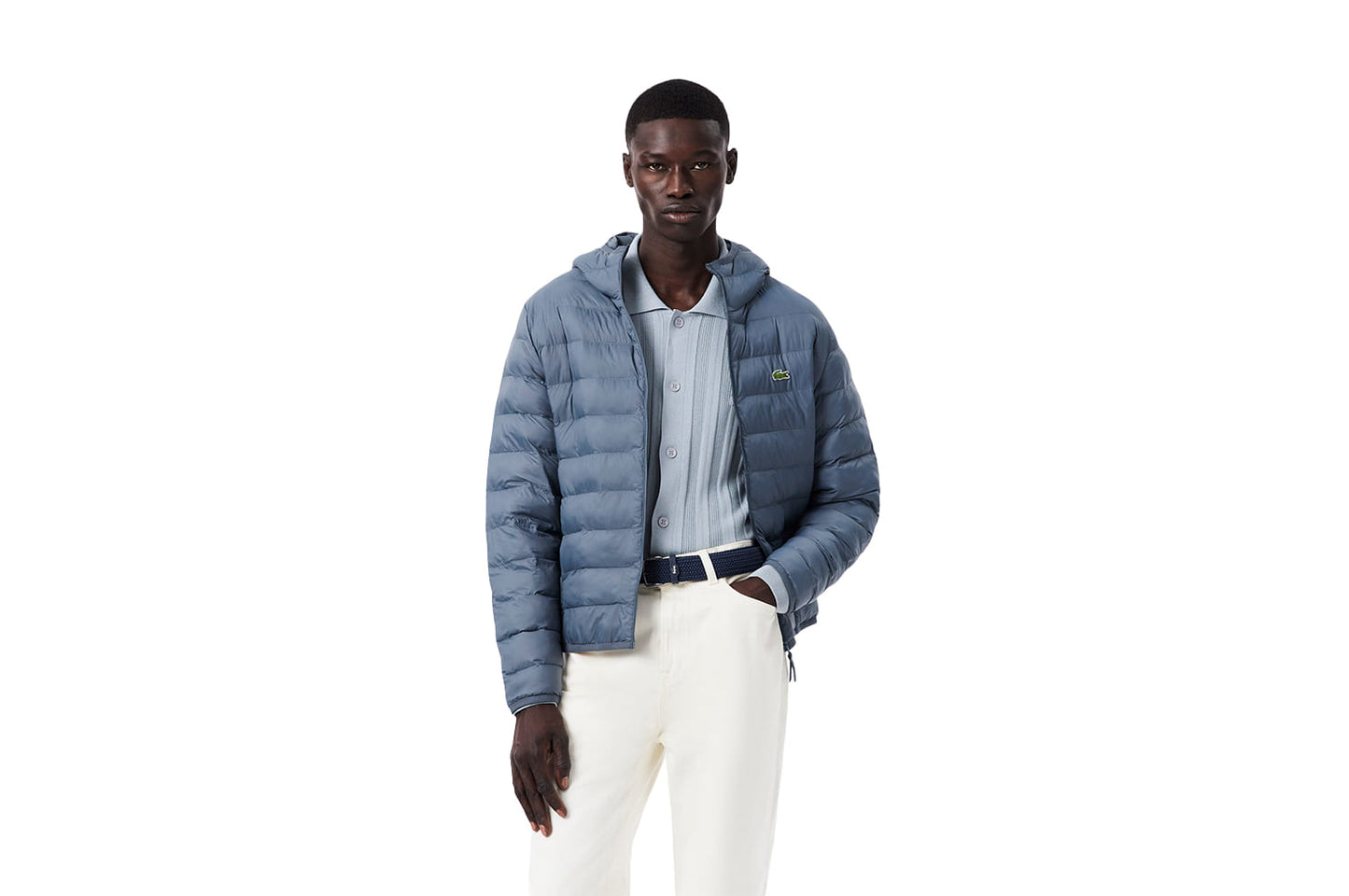 Water-Repellent Down Windbreaker