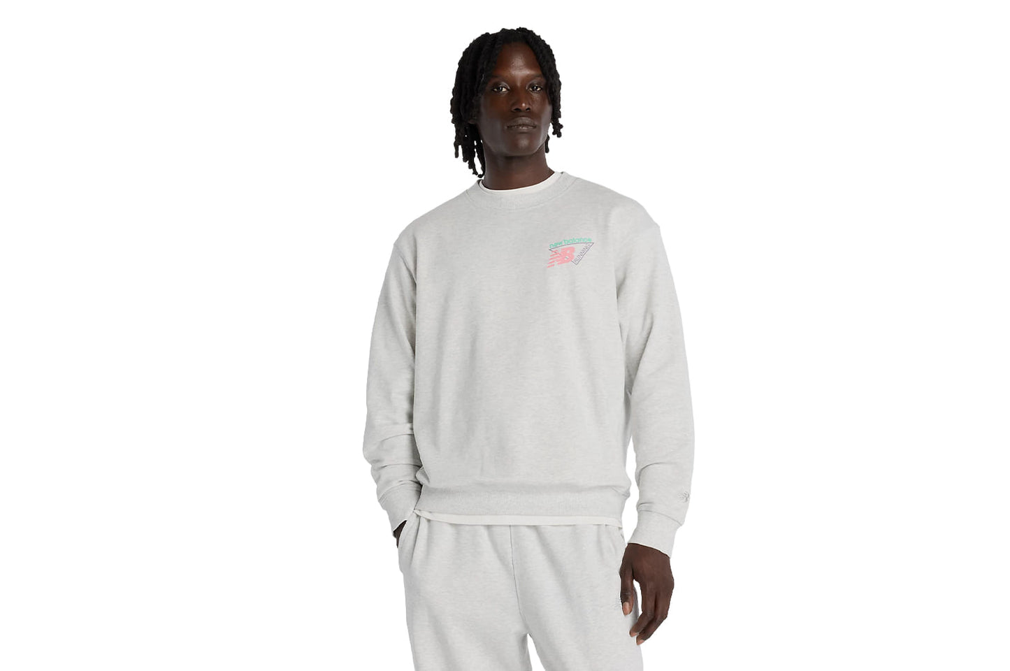 Classic Tri-Logo French Terry Crew - Schrittmacher Shop