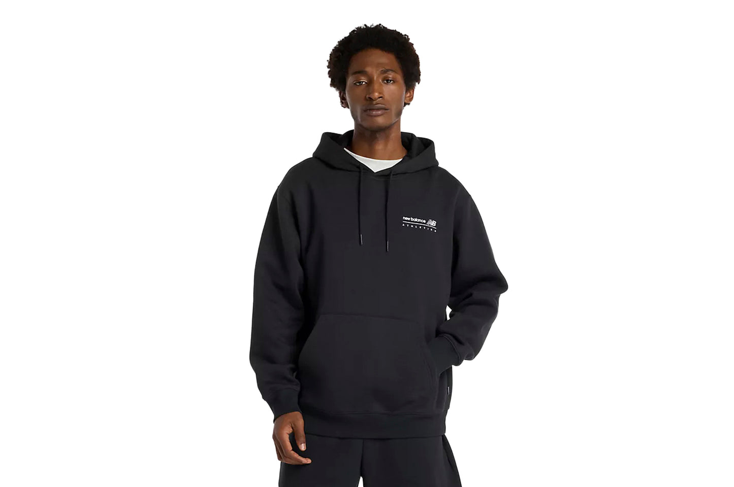 Linear Graphic Fleece Hoodie