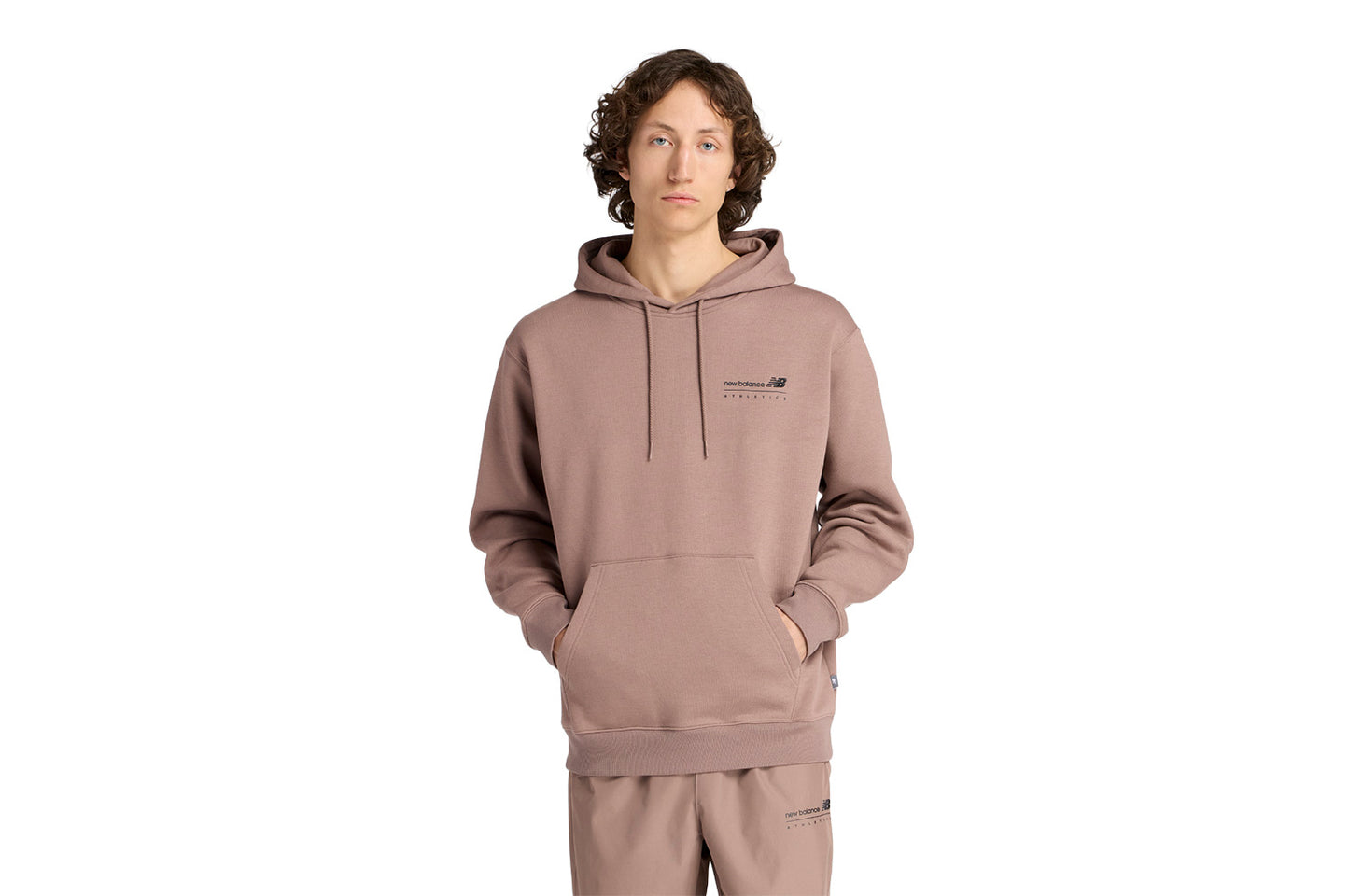 Linear Graphic Fleece Hoodie