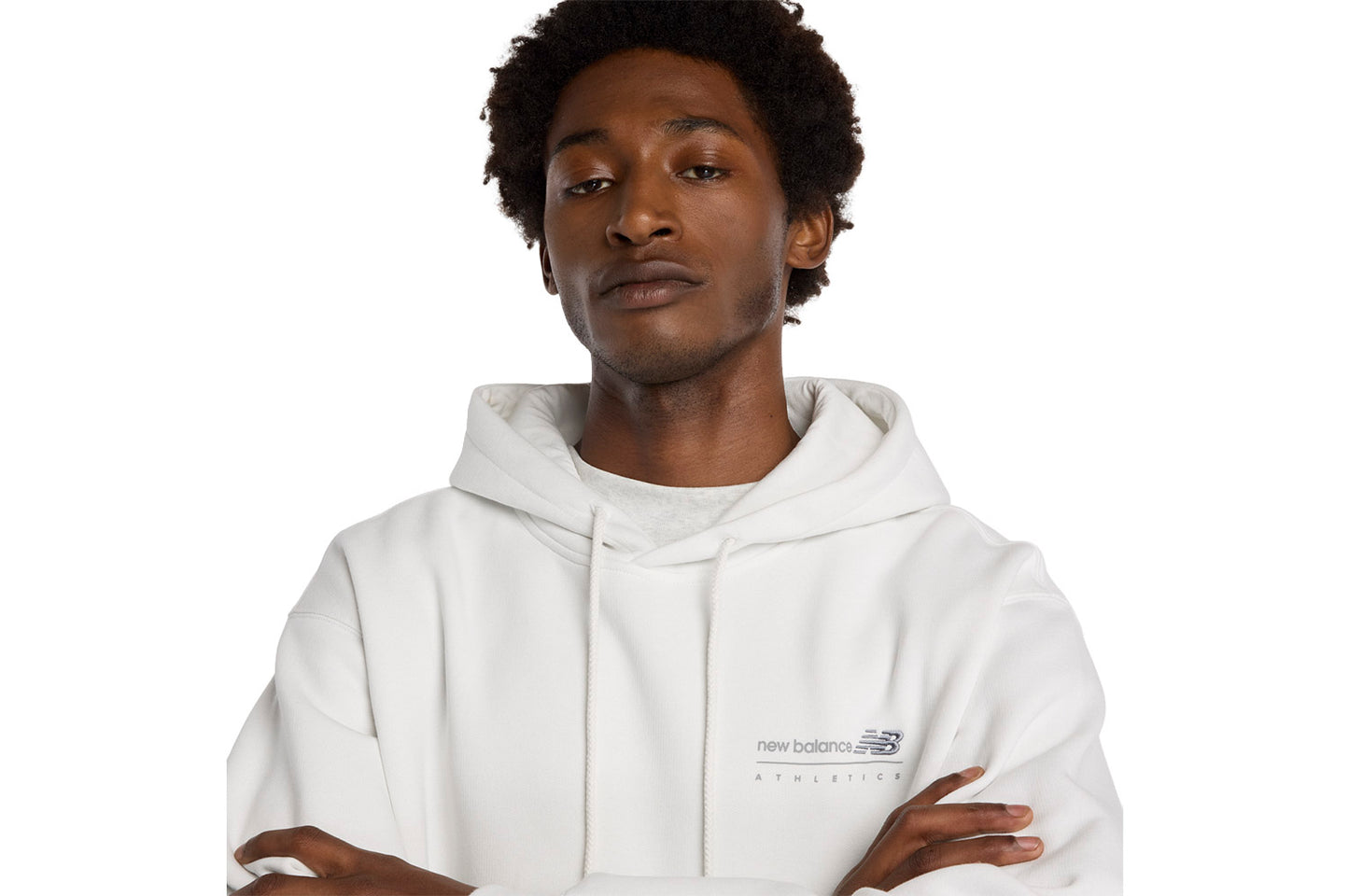 Linear Graphic Fleece Hoodie