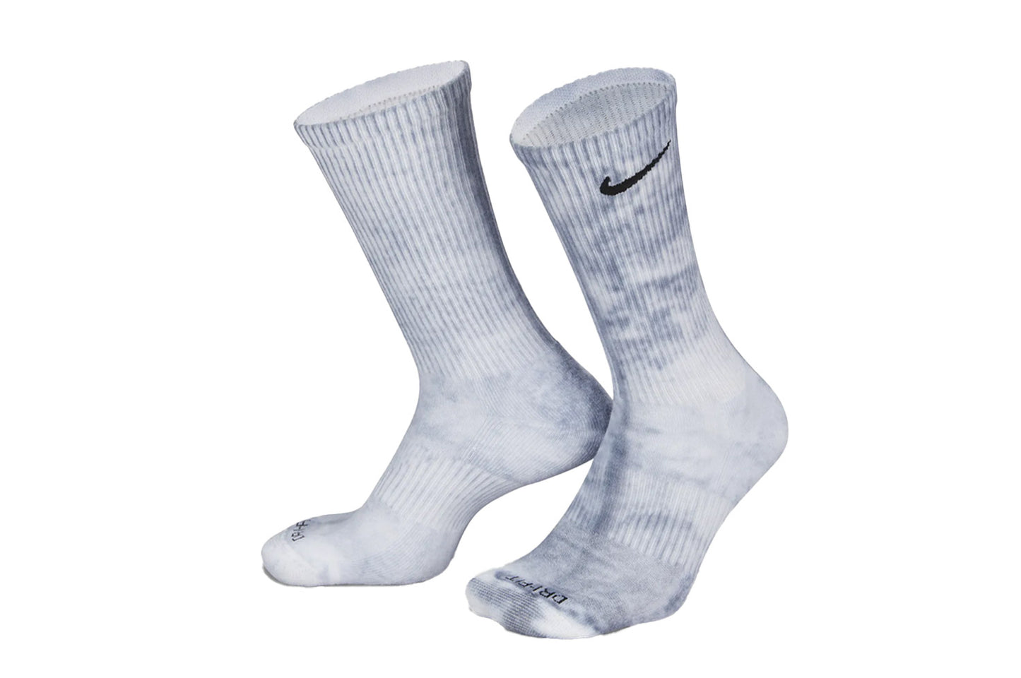 Everyday Plus Cushioned Tie-Dye Crew Socks (2 Pairs)