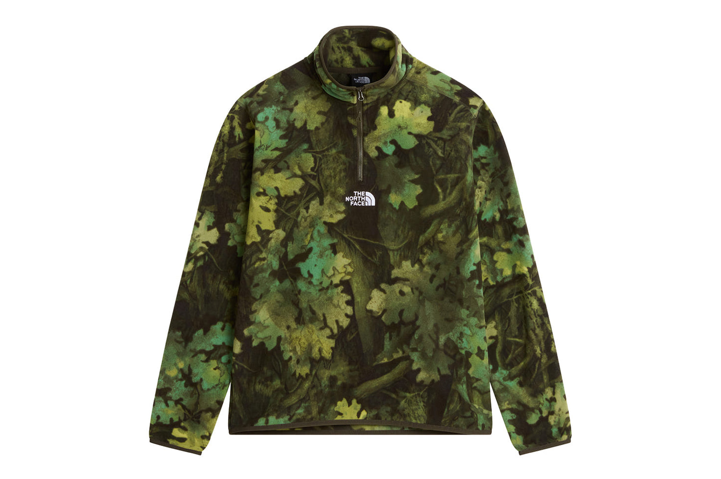 Glacier Novelty Logo Print 1/4 Zip Fleece