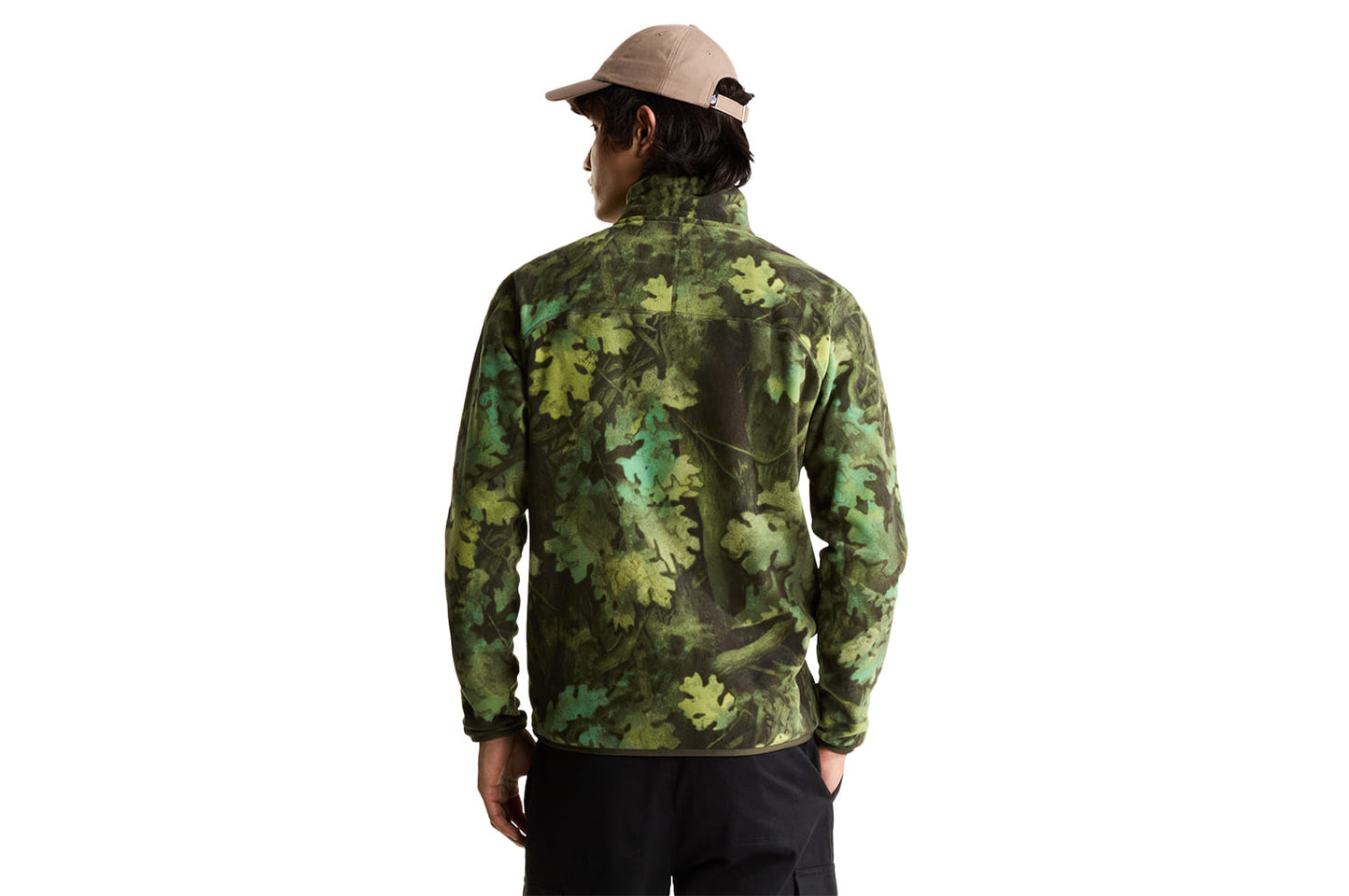 Glacier Novelty Logo Print 1/4 Zip Fleece