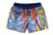 Badeshort mit Strickdruck - 