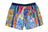 Badeshort mit Strickdruck - 