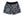 Badeshort mit Strickdruck