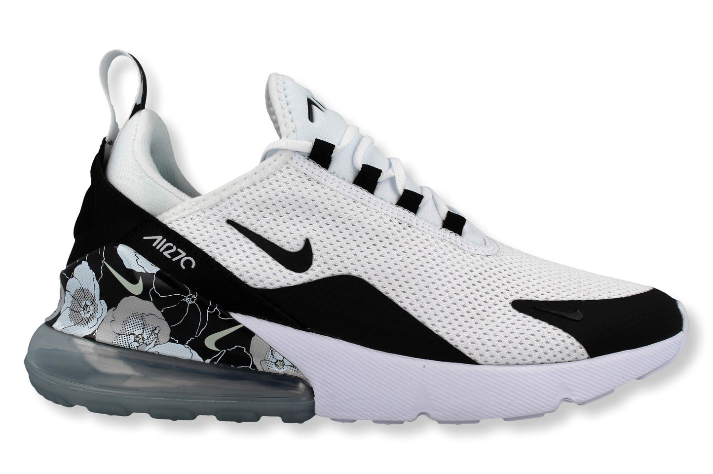 HOT Air Nike 270 Weis Schwarz Wmns Air Max 270 Floral Pack