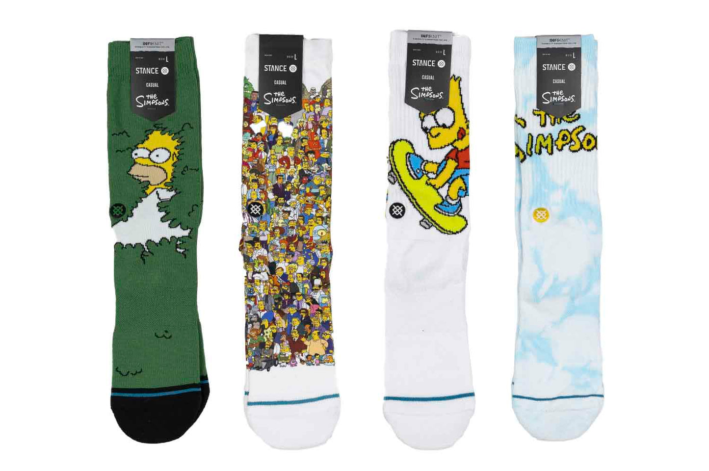 Simpsons Box Set Crew Socken